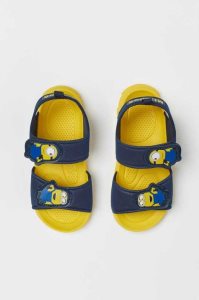H&M Printed Sandalen Kinder Schwarz | LVZ-475281