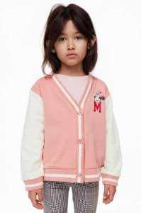 H&M Printed Strickjacke Kinder Rosa | QUJ-172368