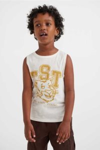 H&M Printed Tank Oberteile Kinder Weiß | FHS-789546
