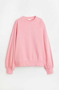 H&M Raglan-sleeved Top Sweatshirt Damen Gelb | VQZ-958143