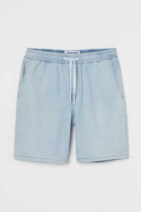 H&M Regular Denim Jogger Kurze Hose Herren Blau | LES-843716