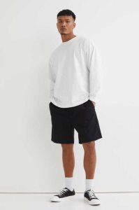 H&M Regular Fit Baumwoll Kurze Hose Herren Khaki Grün | RCH-860732