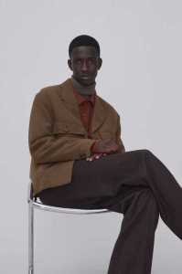 H&M Regular Fit Felted Jacket Blazer Herren Dunkelbraun | YMI-651739