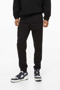 H&M Regular Fit Hose Herren Schwarz | WSA-704392
