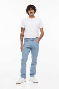 H&M Regular Jeans Herren Dunkelgrau | AFI-834610