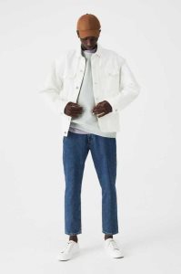 H&M Regular Tapered Crop Jeans Herren Blau | PSR-349258