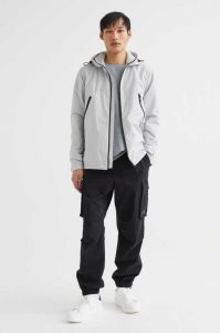 H&M Relaxed Fit Baumwoll Cargo Joggers Hose Herren Khaki Grün | FGO-386549