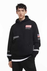 H&M Relaxed Fit Hoodie Herren Schwarz | FLJ-568320