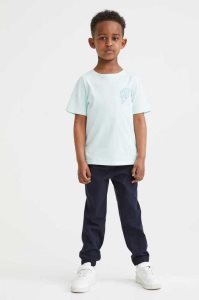 H&M Relaxed Fit Jogginghose Kinder Navy Blau | KIR-918564