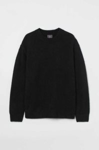 H&M Relaxed Fit Pullover Herren Weiß | OSZ-798610