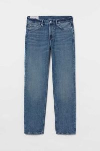 H&M Relaxed Jeans Herren Schwarz | RPM-416739