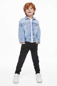 H&M Relaxed Tapered Fit Jeans Kinder Dunkelblau | XHA-785639