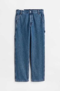 H&M Relaxed Worker Jeans Herren Dunkelblau | AGJ-046927