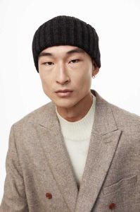H&M Rib-knit Hüte Herren Grau | ABJ-964827
