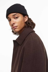 H&M Rib-knit Hüte Herren Grau | TWE-574126