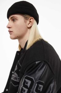 H&M Rib-knit Hüte Herren Hellgrau | ORC-172890