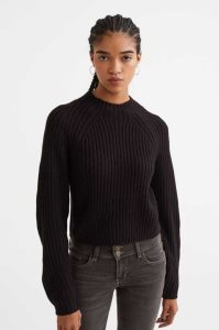 H&M Rib-knit Pullover Damen Lila | DBK-471256