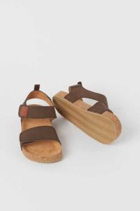 H&M Sandalen Kinder Dunkelbraun | XZM-609432