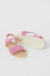 H&M Sandalen Kinder Silber | NGA-082645