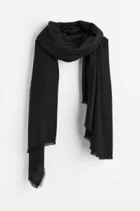 H&M Scarf Schals Damen Schwarz | NTZ-598730