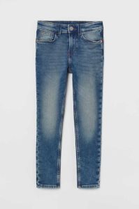 H&M Schlank Fit Jeans Kinder Dunkelblau | BLW-263178