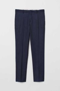 H&M Schlank Fit Suit Pants Blazer Herren Bordeaux | IPH-012963
