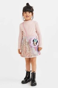 H&M Sequined Röcke Kinder Hellrosa Gold | BZX-461823
