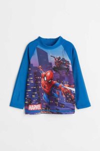 H&M Shirt UPF 50 Bademode Kinder Blau | RGU-105683