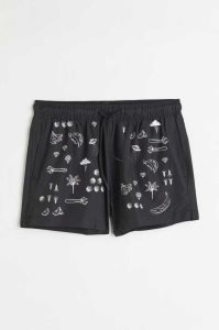 H&M Shorts Bademode Herren Dunkeltürkis | CUT-386157