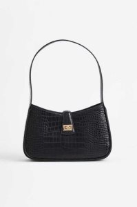 H&M Shoulder Tasche Damen Schwarz | CXW-961854