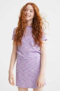 H&M Skirt Jersey Kinder Lila | IBY-925376