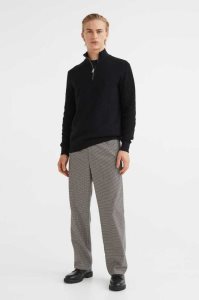 H&M Slim Fit Pullover Herren Hellgrau | OWZ-573681