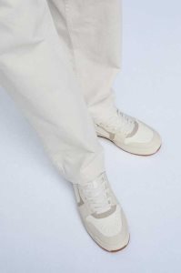H&M Sneakers Herren Dunkelblau Weiß | UIM-764853