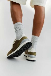 H&M Sneakers Herren Khaki Grün | XJQ-065217