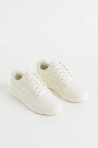 H&M Sneakers Kinder Beige Weiß | IFP-036194