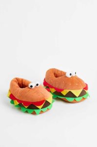 H&M Soft Hamburger Hausschuhe Kinder Hellbraun | NQH-136529