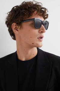 H&M Sonnenbrille Herren Schwarz | URO-986703