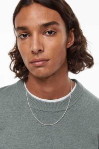 H&M Sterling Silver Ketten Herren Silber | NPZ-463825