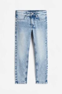 H&M Superstretch Schlank Fit Jeans Kinder Blau | IMH-968350