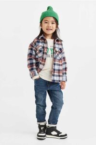 H&M Superstretch Slim Fit Jeans Kinder Dunkelblau | QPI-852493