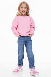 H&M Sweatshirt Hemd Kinder Rosa | WUE-915468