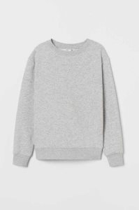 H&M Sweatshirt Hemd Kinder Rot | UFP-451037