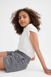H&M Sweatshorts Kurze Hose Kinder Grün | ZVO-827495
