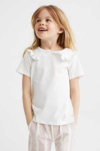 H&M T-shirtCollar Hemd Kinder Gelb | LWC-584096