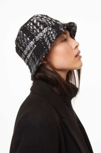 H&M Textured Bucket Hüte Damen Schwarz | XSO-960754