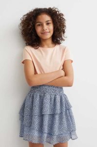 H&M Tiered Röcke Kinder Hellgrün | TFN-938475