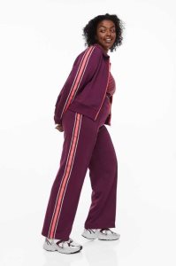 H&M Track PantsSide Stripes Sportbekleidung Damen Lila | JNI-917528