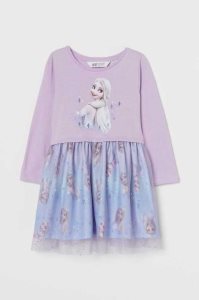 H&M Tulle-skirt Jersey Kurzes Kleid Kinder Weiß | NQG-157028