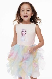 H&M Tulle-skirt Kurzes Kleid Kinder Weiß | RGI-014578
