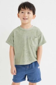 H&M Twill Kurze Hose Kinder Helltürkis | YIQ-389460